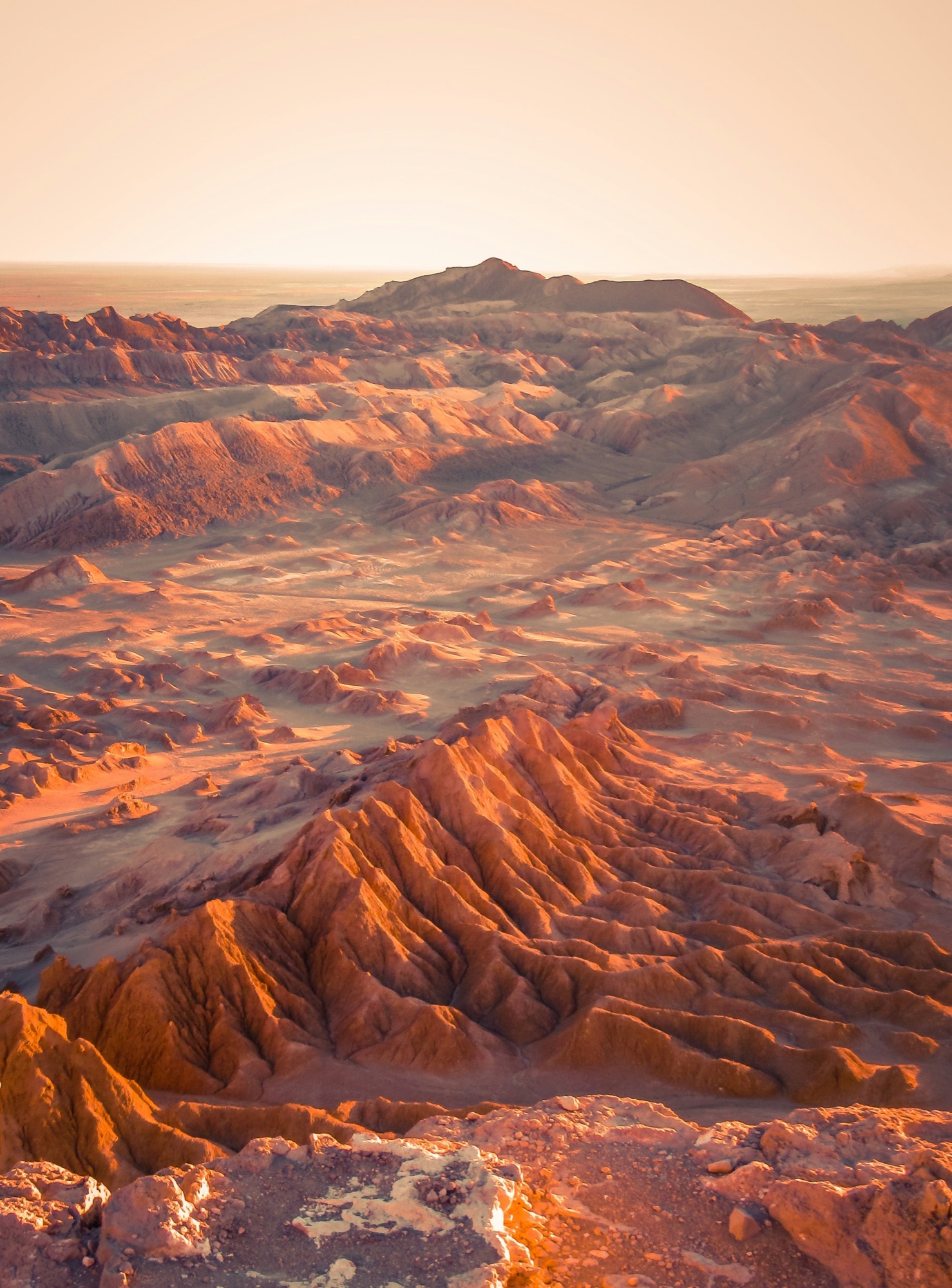 Desierto, vista aérea