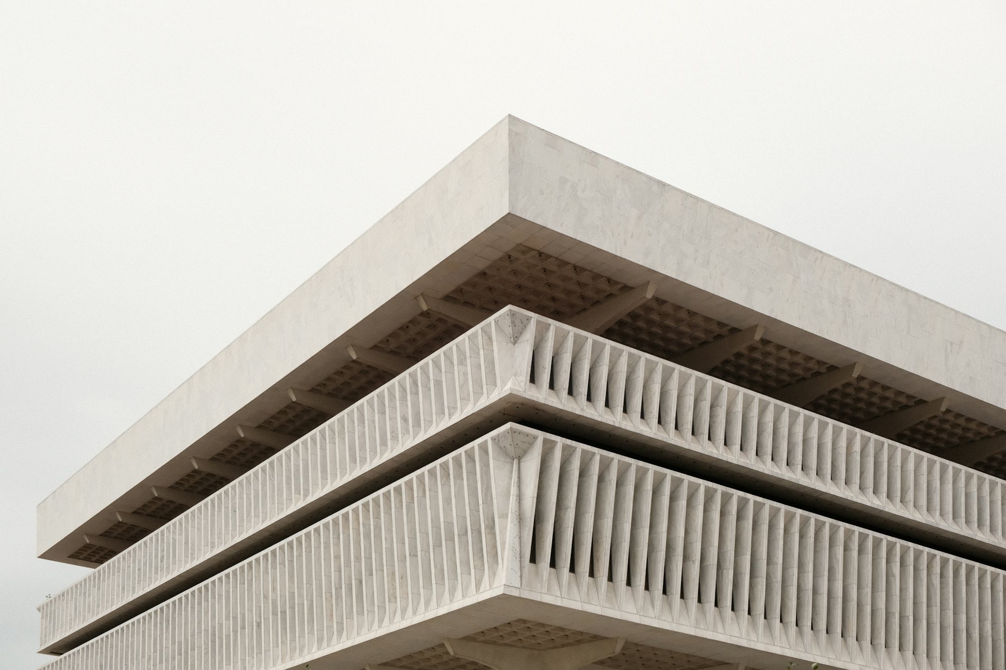 Estructura de hormigón de gran escala